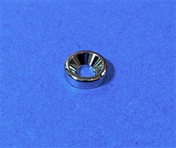 Chrome Plated Heavy Countersunk Washer - 4 x 11 x 3, for Grille, etc