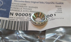 Chrome Plated Heavy Countersunk Washer -  6 x 16 x 4