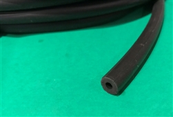 3.5mm ID Black Rubber Windshield Washer system Tubing