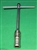 Spark Plug Wrench-12" - With Flex Head & "T" Handle - 13/16" Mercedes/Hazet