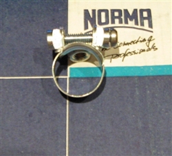 NOS Original Screw type Hose Clamp - 17mm size
