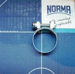 NOS Original Screw type Hose Clamp - 22mm x 9mm width