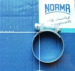 NOS Original Screw type Hose Clamp - 27mm size x 9mm width