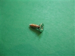 Chrome Plated Flat Head Trim Mounting Screw - 2.9 x 9.5mm