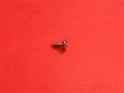 Chrome Plated Oval Head Sheet Metal Screw  -  DIN 7983 - 2,2x6,5