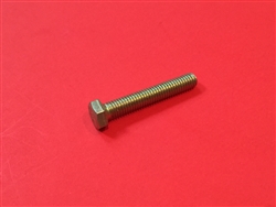 Hex Head Cap Screw M5x32  DIN 933 - Yellow Zinc Plated