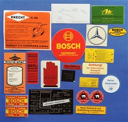 Mercedes 220S / 220SE Decal Set - Euro Version