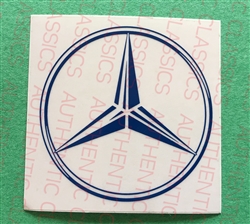 MERCEDES STAR DECAL - EARLY TYPE