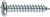 Pan Head Screw - DIN 7981 - 4.2 x 16 - Stainless Steel