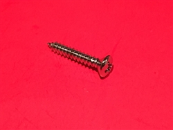 Mercedes Chrome Plated Oval Head Screw - 3.5 x 22 - DIN 7983