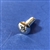 Chrome Plated Oval Head Machine Screw -  DIN 7988 - M6x20