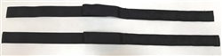 Set of Folding Top Straps in Black - for 230SL 250SL 280SL