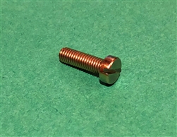 Yellow Zinc Plated Cheese Head Screw -  DIN 84 - M5x16