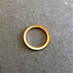 Copper Seal Ring  - 12 x 15 x 1.5mm   DIN 7603