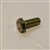 Hex Head Cap Screw M8x20  DIN 933 - Yellow Zinc Plated