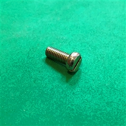 Yellow Zinc Plated Cheese Head Screw -  DIN 84 - M5x12