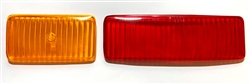 300SL Gullwing Replacement Taillight Lens set - Amber/Red