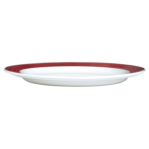 PLATE 9 IN SLIMLINE FREEDOM RED