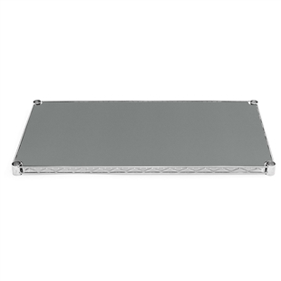 12"d Plastic Wire Shelf Liners - Gray