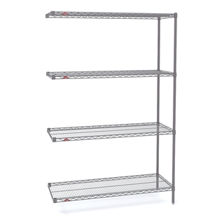 18"d x 63"h - Super Erecta 4-Shelf Add-Ons