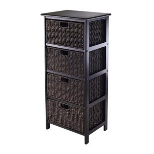 Omaha Storage Rack w/ 4 Baskets