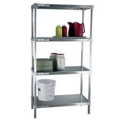 20"d Solid Brute Aluminum Shelving Units