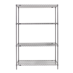 24"d x 63"h - Super Erecta 4-Shelf Units