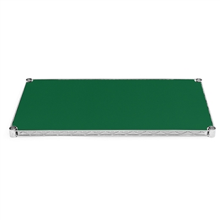 24"d Plastic Wire Shelf Liners - Green