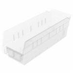 Clear 4"h Nesting Shelf Bins - Akro-Mils