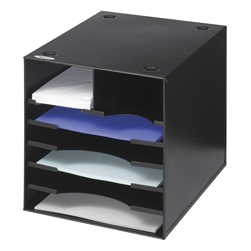 7 Compartment Steel Desktop Organizer