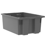 6 Akro Nest and Stack Totes - 19.50"d x 13.50"w x 8"h