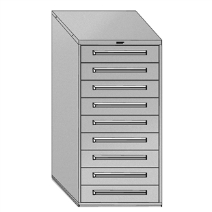 Modular Drawer Cabinets - 9 Drawers