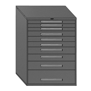 Modular Drawer Cabinets - 10 Drawers