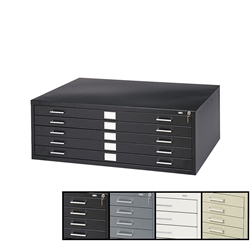 5-Drawer Flat File Storage Cabinet