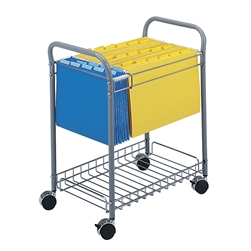 Steel framed Wire Cart for Hanging Files