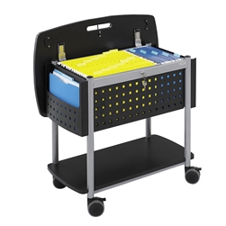 Scoot Mobile File with Work Surface and File Pockets
