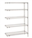 18"d Metro Wire 5-Shelf Add-On Units