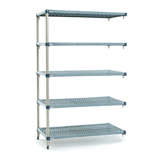 18"d x 74"h MetroMax Q 5-Shelf Add-On Units