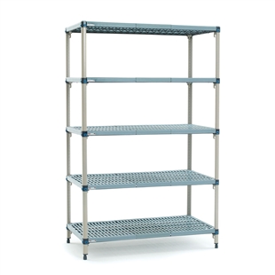 21"d x 74"h MetroMax Q 5-Shelf Starter Units