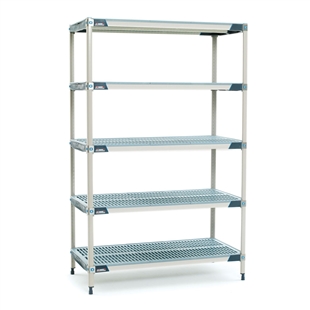 18"d MetroMax i Antimicrobial 5-Shelf Units