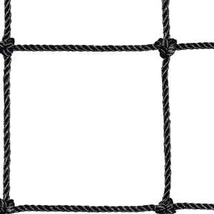 120"h Pallet Rack Safety Netting w/ 4" Mesh