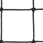 48"h Pallet Rack Safety Netting w/ 4" Mesh