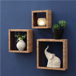 Cork Wall Cubes