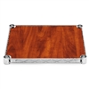 8"d Cherry Wood Grain Wire Shelf Liners