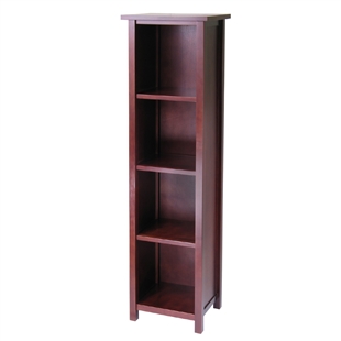 Milan 5-Tier Tall Storage Shelf or Bookcase (94416)