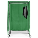 18"d 200 Denier Cart Covers - Kelly Green