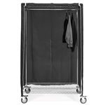 18"d 400 Denier Nylon Cart Covers - Black