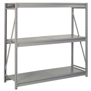 60"w x 72"h Bulk Storage Racks with Solid Decking