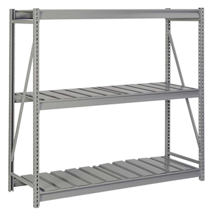 96"w x 72"h Bulk Storage Racks with Ribbed Decking