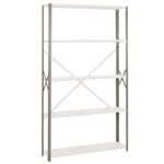 Lyon 8000 Series Open Steel Shelving T-Post Upright Assemblies